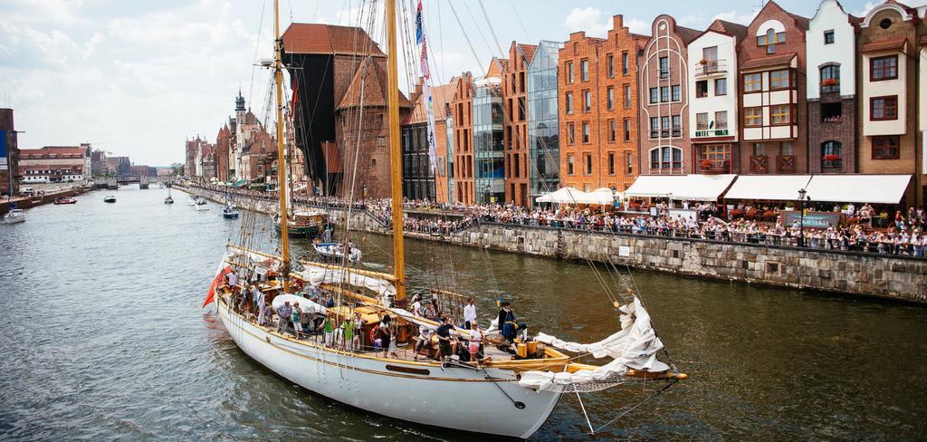 Hotel Dal Gdansk Bagian luar foto